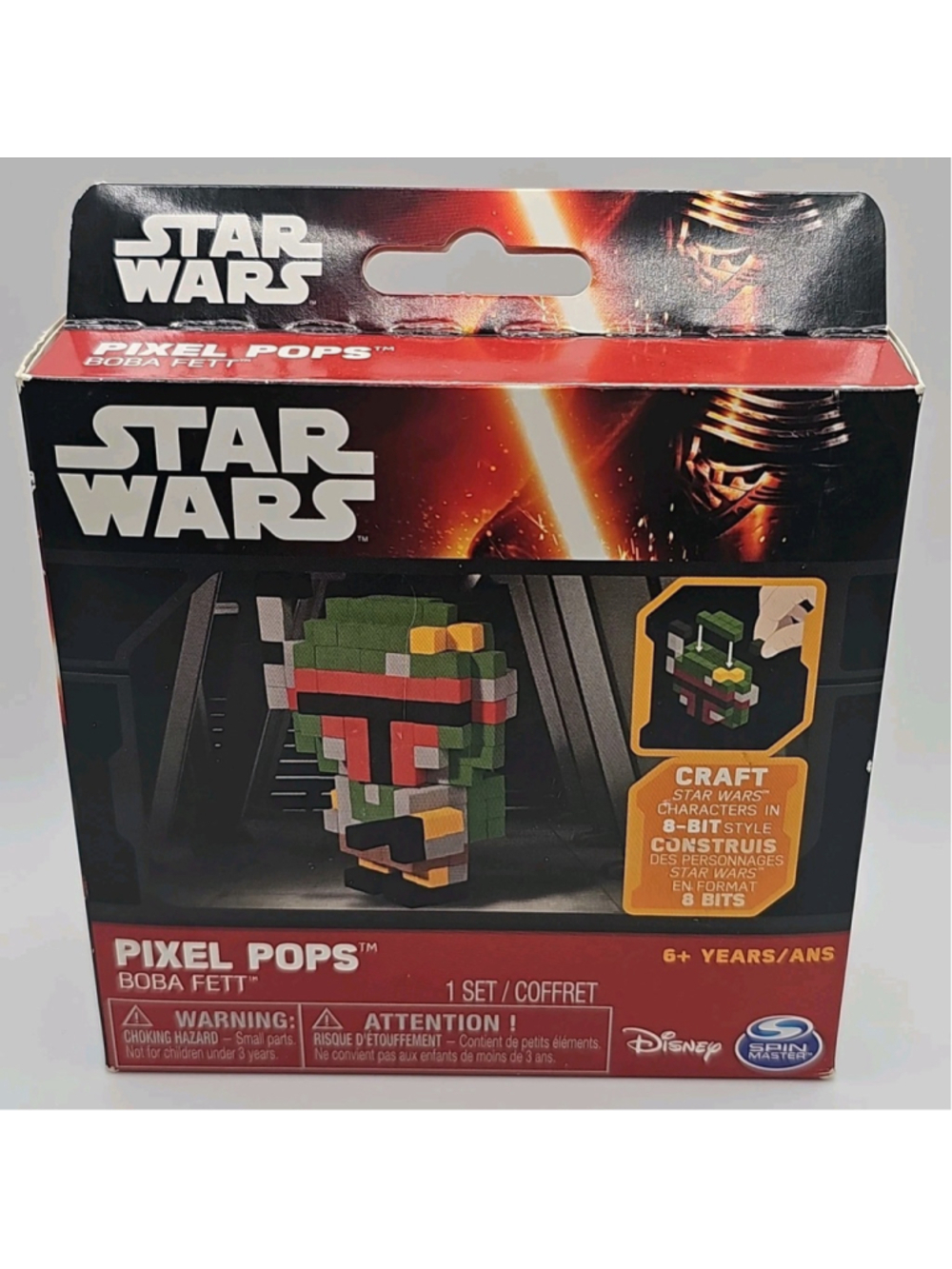 Star Wars Pixel Pops Boba Fett New In Box Spin Master